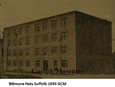 Biltmore Hats: A Major Part of Guelph’s Industrial History: From Beginnings to 1930